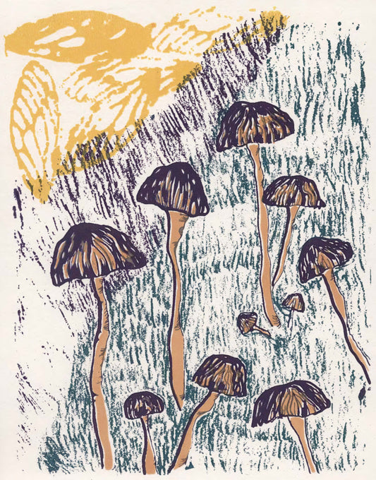 Mushroom Valley Print